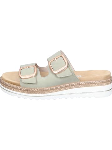 remonte Klassische Pantoletten in salbei