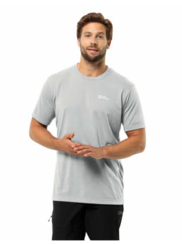 Jack Wolfskin Rundhals T-Shirt für Herren in uni