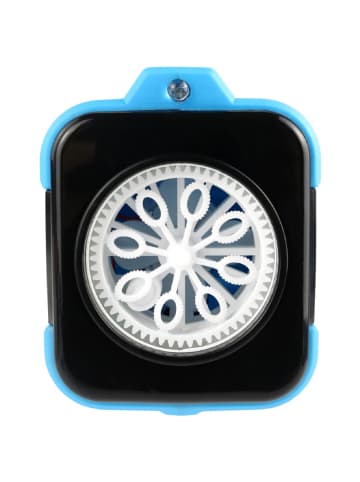 COFI 1453 Seifenblasenpistole mit LED Licht für Kinder ideal für Sommer in Blau