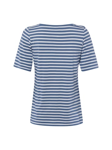 März T-Shirt in indigo weiß