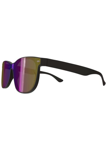 BEZLIT Sonnenbrille in Schwarz Grau Verspiegel