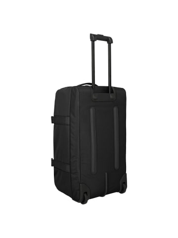 travelite Kick-Off - Rollenreisetasche L 68 cm (schwarz) in schwarz