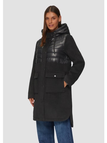 s.Oliver Outdoor-Mantel langarm in Schwarz