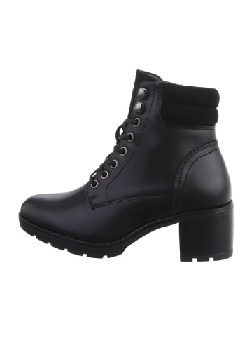 Ital-Design Stiefelette in Schwarz