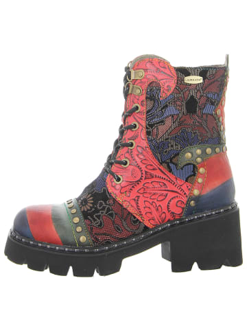 LAURA VITA Schnürstiefelette in rot
