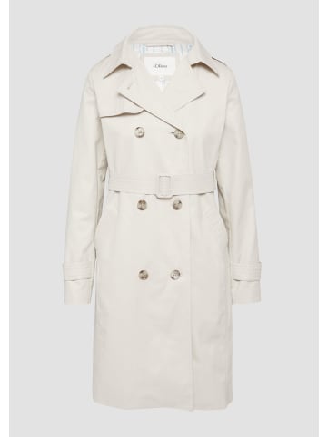 s.Oliver Outdoor-Mantel in 0330_wollweiß