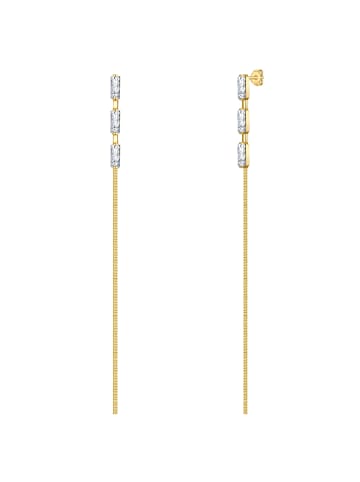 Rafaela Donata Ohrringe aus Sterling Silber mit Zirkonia in gelbgold