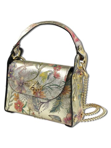 Toscanto Leder Umhängetasche Toscanto Tasche gold, farbig ca. 19cm
