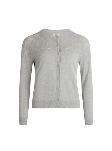 Noa Noa Strickjacke ClaraNN in Grey Melange