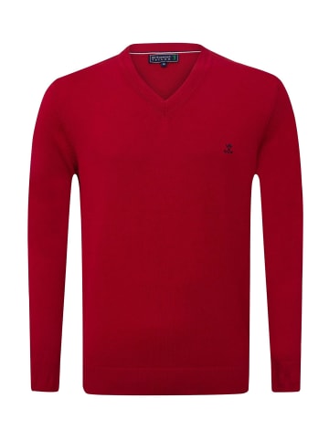 SIR RAYMOND TAILOR V-Pullover Los Angeles in Boredeaux