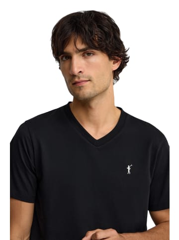 Polo Club T-Shirt MAN RIGBY GO V TSHIRT SS IO SHORT SLEEVE REGULAR FIT in Schwarz