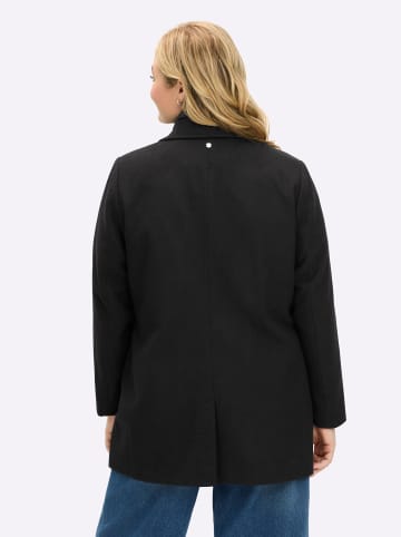 sheego Jacke in schwarz