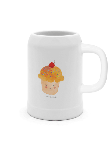 Mr. & Mrs. Panda Krug Eichhörnchen Weihnachten ohne Spruch in Weiß