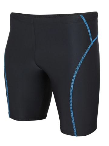 Aquarti Badehose in schwarz/blau