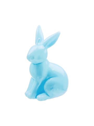 Butlers Kerze Hase lackiert Höhe 14cm EASTER in Hellblau