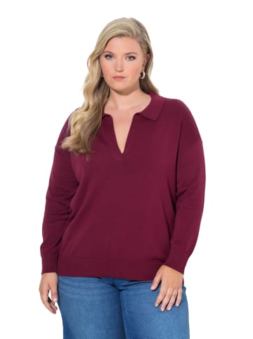 MIAMODA Pullover in weinrot