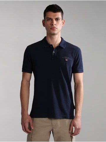 Napapijri Polo "Elbas Ss 4" in Blau