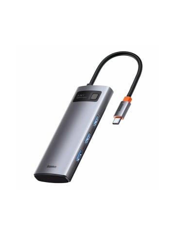 Wisam® Baseus Adapter 5in1 Hub USB-C auf 3x USB 3.0 + HDMI + USB-C PD