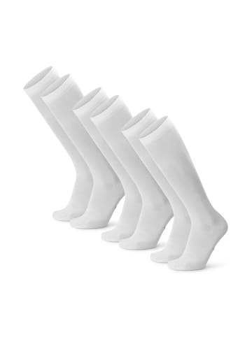 DANISH ENDURANCE Sportsocken Organic Compression in weiß