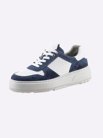 Heine Sneaker in blau-weiß