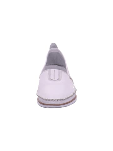 Esgano Damenslipper sportlicher Boden Da.-Slipper in  Weiß