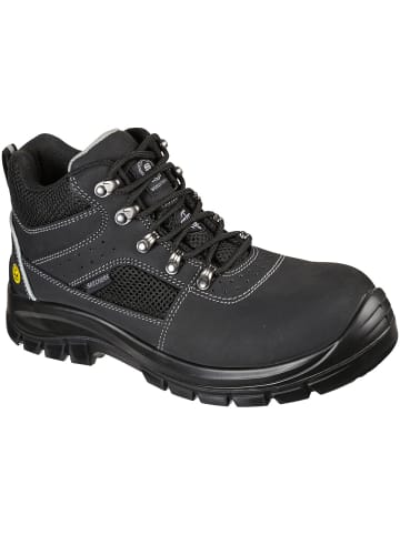 Skechers Sicherheitsstiefel Trophus Letic S1P in schwarz in schwarz