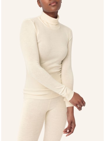 Hessnatur Rollkragen-Shirt in natur