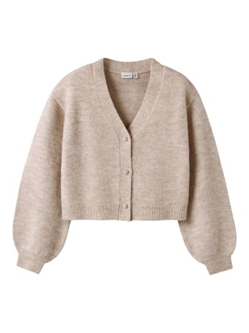 name it Strickjacke in Peyote Melange