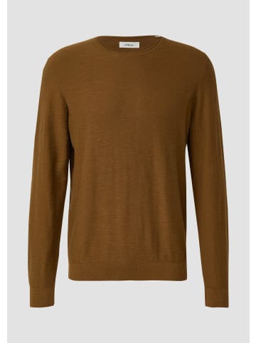 s.Oliver Strickpullover in 8919_braun
