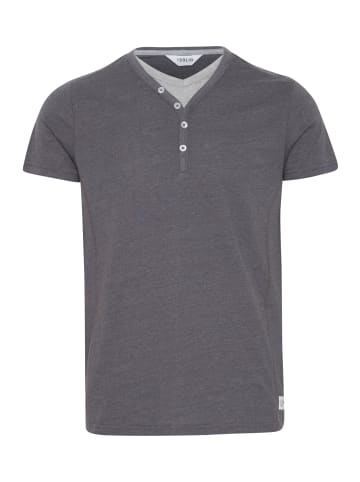 !SOLID Layershirt SDDorian 21102917ME Kurzarmshirt im 2-in-1 Look in Grau