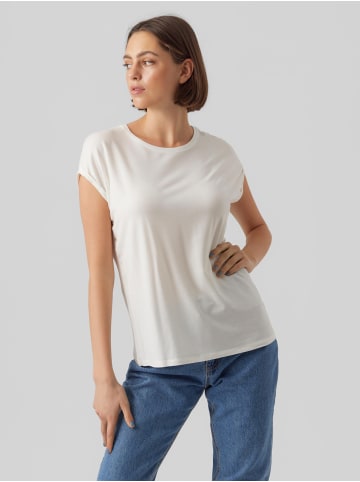 Vero Moda Basic Stretch T-Shirt VMAVA in Weiß