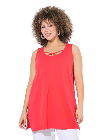 Ulla Popken Strick-Top in hellrot