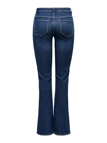ONLY Flared fit jeans in Dark Blue Denim