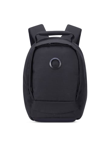 Delsey Securban Mikro City Rucksack RFID 30,5 cm in schwarz