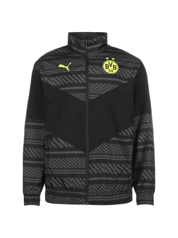 Puma Trainingsjacke Borussia Dortmund Pre-Match in schwarz / gelb