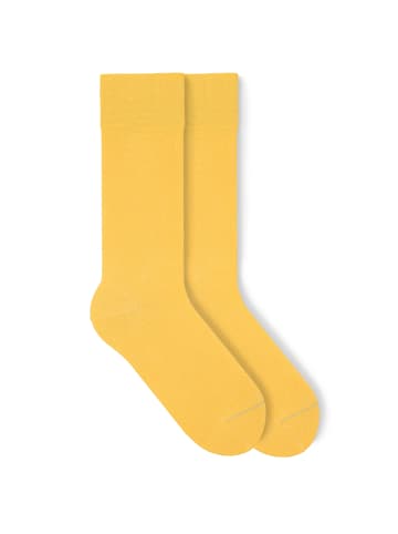 von Jungfeld Classic Socken Signature in Daffodil Yellow