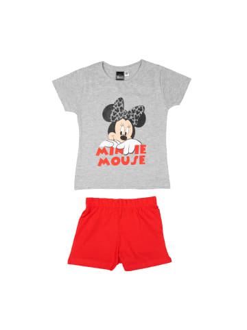 United Labels Disney Minnie Mouse Schlafanzug  Kurzarm in Mehrfarbig