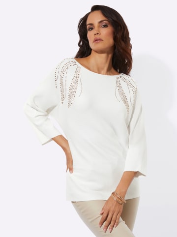 creation L 3/4 Arm-Pullover in ecru