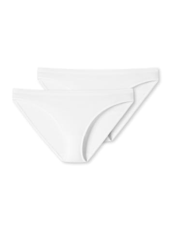 Schiesser 2er-Pack Slips 95/5 in white