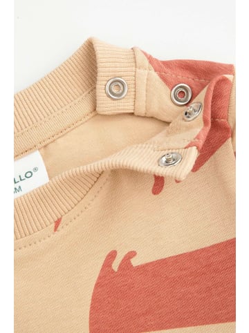 Coccodrillo Body mit langen Ärmeln in beige