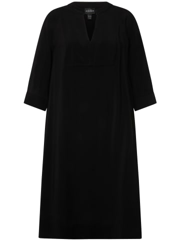 Ulla Popken Midikleid in schwarz