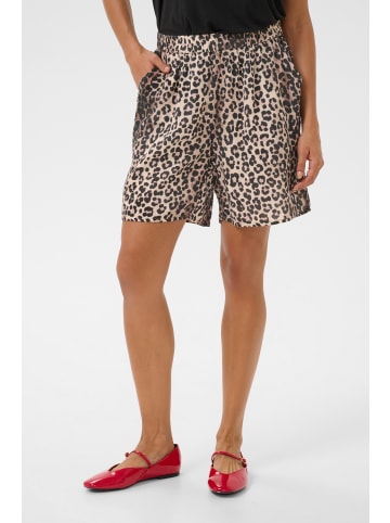 CULTURE Shorts CUpaly Casual fit in Leopard