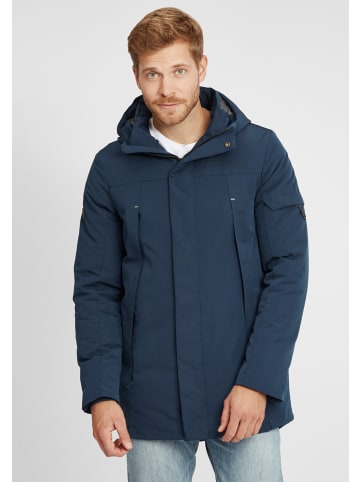 INDICODE Parka IDRader 15487MM modische Winterjacke mit Kapuze in dunkelblau