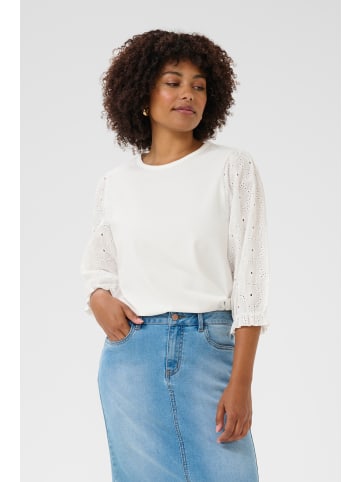 Cream T-shirt CRPenni Regular fit in Snow White