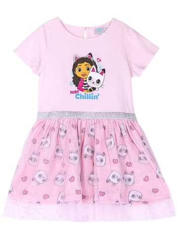 Cerda Sommerkleid Gabby & Kitty Cat mit Tüll & Glitzer in Rosa