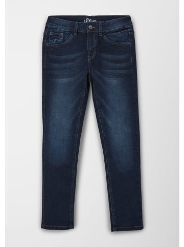 s.Oliver Denim Hose lang in Blau