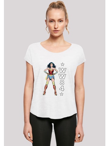 F4NT4STIC Long Cut T-Shirt DC Comics Wonder Woman 84 Standing in weiß