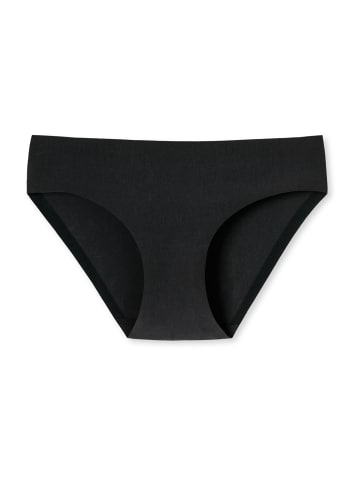 Schiesser Slip Invisible Cotton in Schwarz