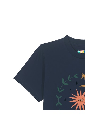 wat? Apparel T-Shirt Love and flex in Dunkelblau