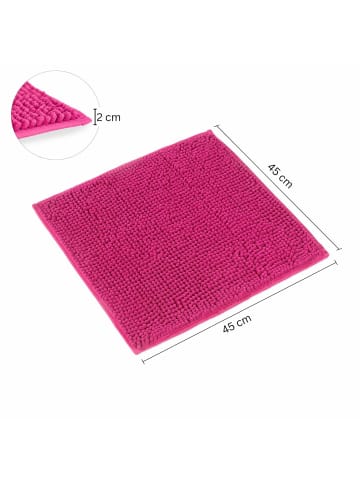 WohnDirect Badematte PARIS in Pink